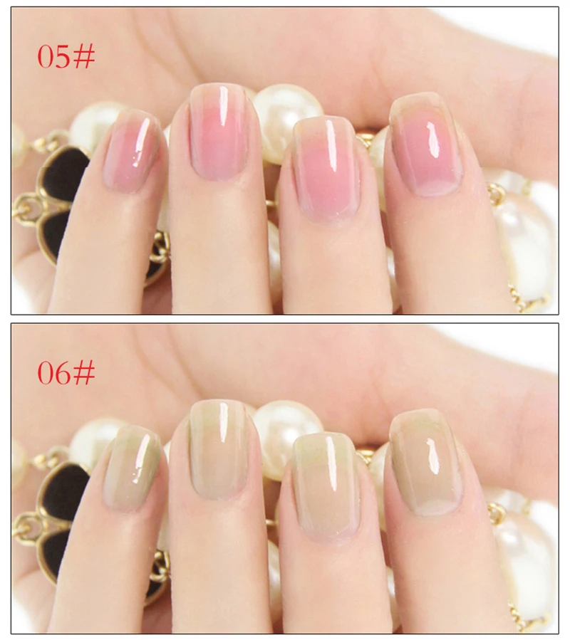 Гель для ногтей ярких цветов телесного цвета Быстросохнущий без растушевки