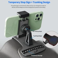 car phone holder hud type dash mount cell phone holder hands free phone mount 360%c2%b0 rotatable car phone clip holder for all smart