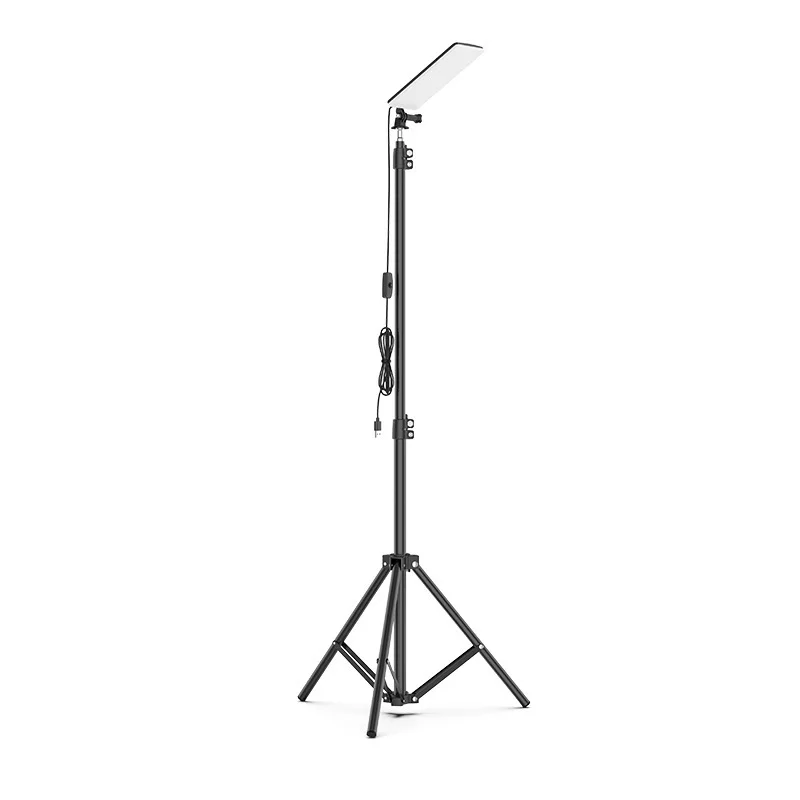 xanes 84leds 1680lm adjustable led floodlight desk floor lamp portable camping lantern working light stand outdoor lighting free global shipping