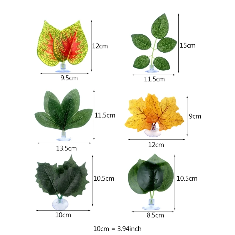 2Pcs Fish Tank Aquarium Artificial Leaf Betta Fish Rest Spawning Ornamental Plant Fish Hide Play Bed Habitat Beta Leaf Hammock images - 6