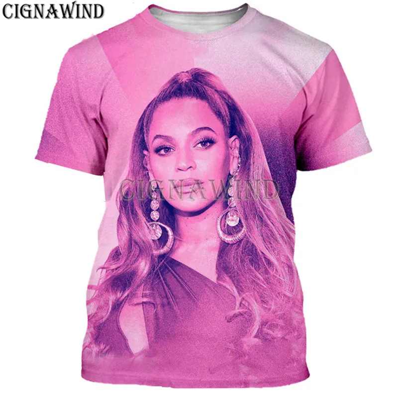 Новая футболка Beyonce queen of pop Мужская/женская с 3D принтом Повседневная в стиле