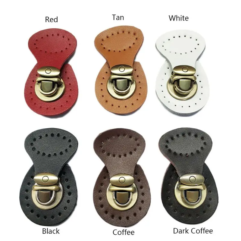 Artificial Leather Magnetic Button Lock Bag Snap Closure Buckle Clasp Replacement DIY Handbag Purse Sewing Accessories | Багаж и сумки