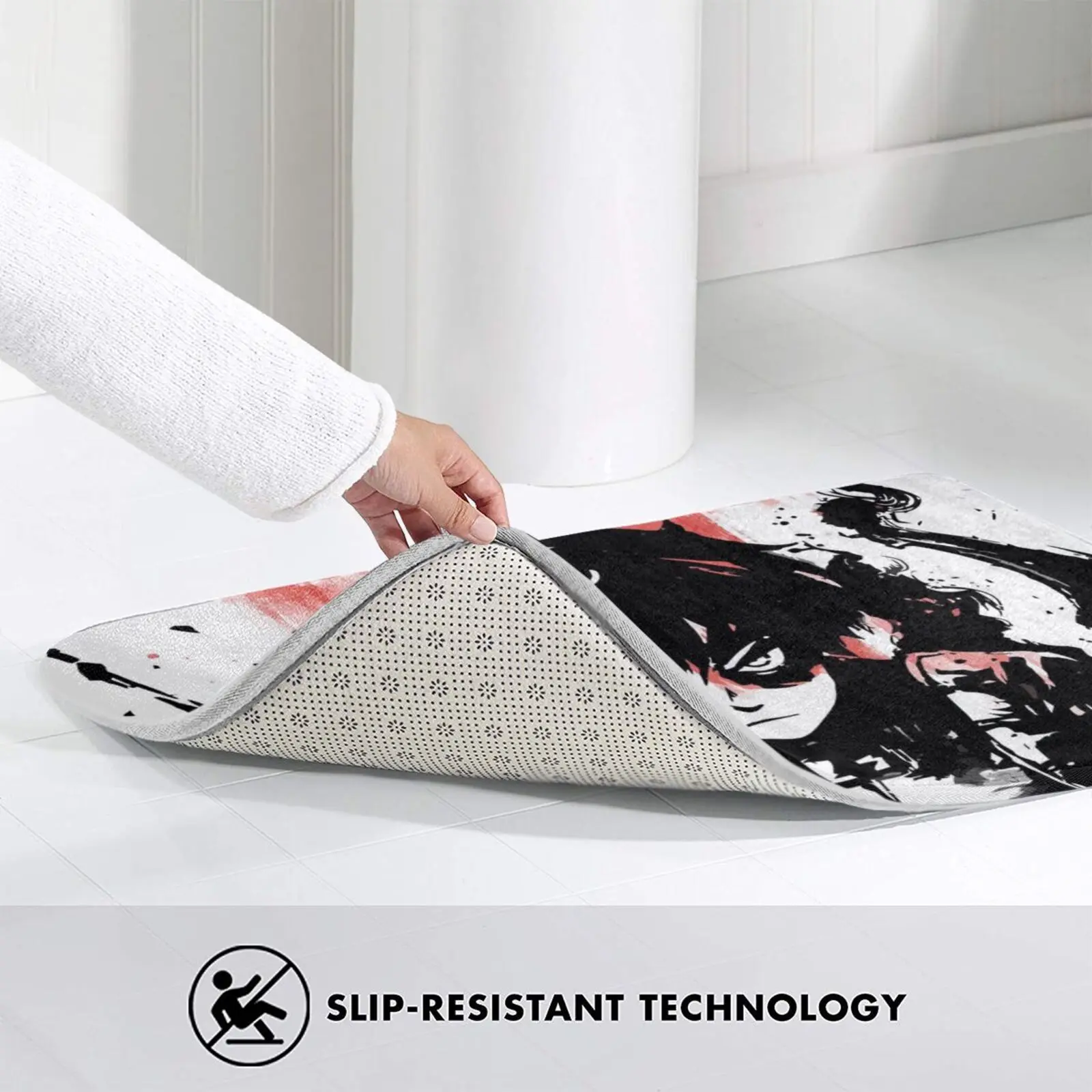 Мягкий Нескользящий Коврик Todoroki с распылителем коврик 3062 Mha Shoto аниме холодным