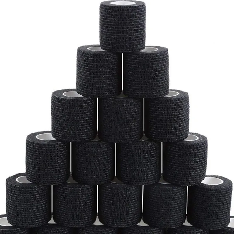 Черный картридж для тату машинок повязки крышка обертки лент нетканый