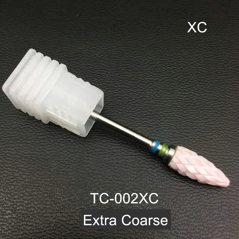 TC-002XC RIKONKA 1 шт. керамический сверло для ногтей 3/3" фреза для ногтей Маникюр Педикюр сверлильный станок и аксессуары инструменты для ногтей 26 Тип - Цвет: TC-002XC