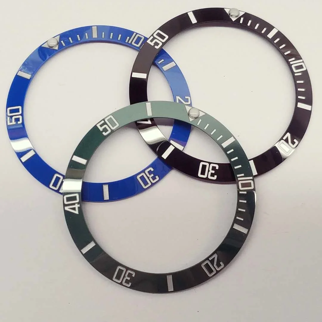 

Luminous Ceramic Ring For Rolex Water Ghost Ceramic Ring Mouth Watch Ring Diameter 38mm Inner Diameter Watch Accessories