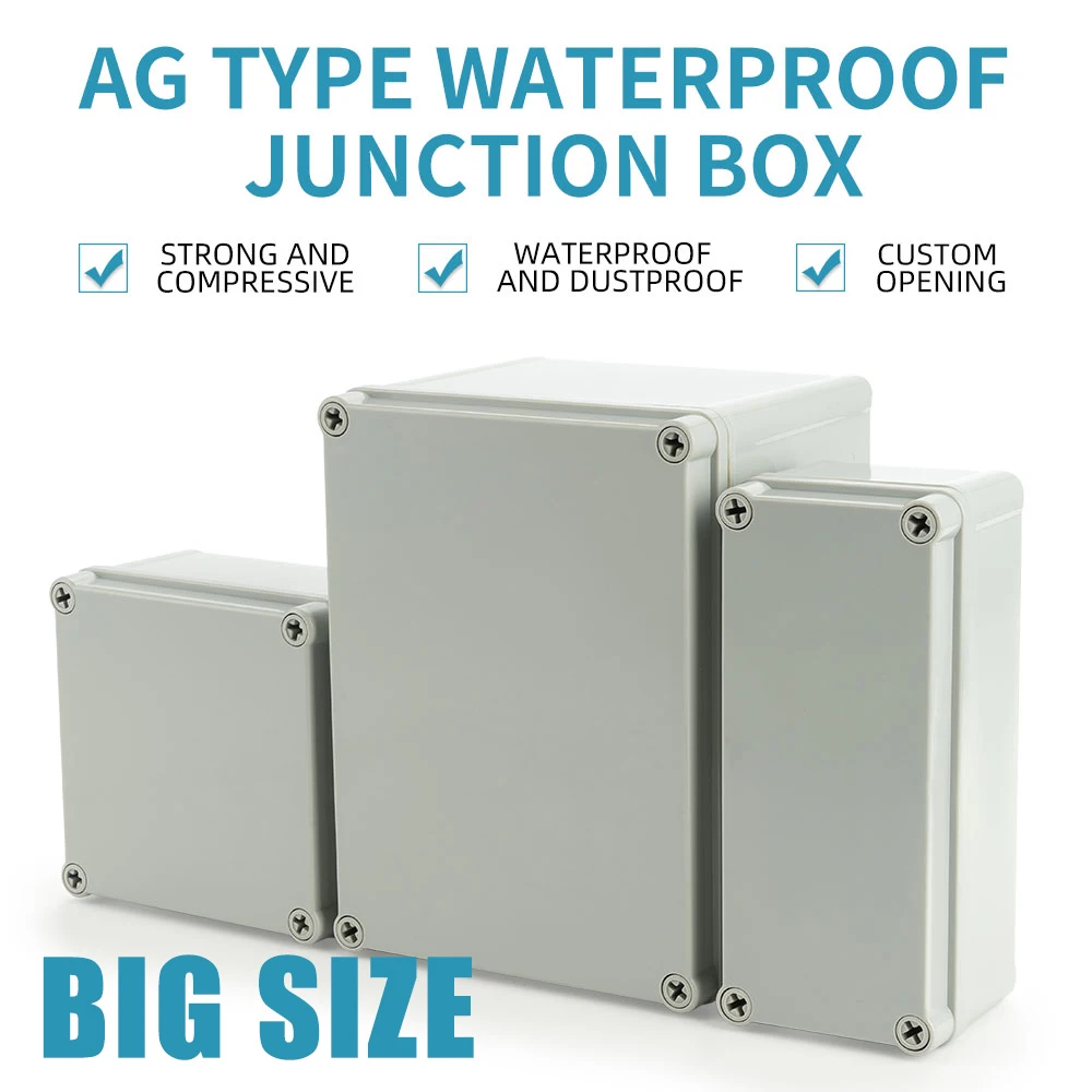 Пластиковый водонепроницаемый чехол большого размера для электроники |