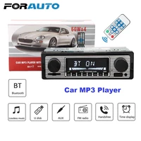 audio fm mp3 multimedia player auto electric parts bluetooth wireless tf usb aux support 12v car radio stereo in dash