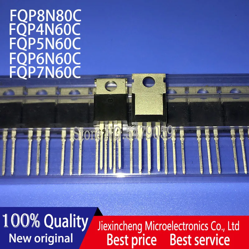 Новый оригинальный FQP8N80C 8N80C FQP4N60C 4N60C FQP5N60C 5N60C FQP6N60C 6N60C FQP7N60C 7N60C TO220|Запасные части| |