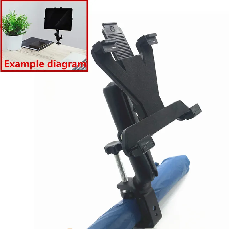 Сверхмощный алюминиевый настольный офисный планшет с зажимом для iPad Mini &amp Tablet