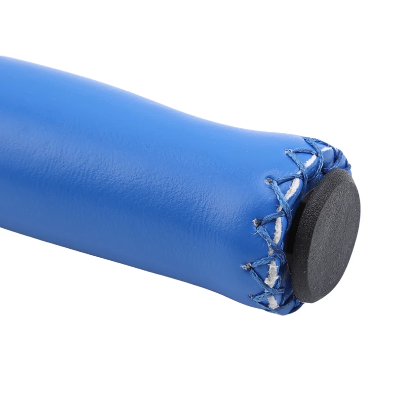 1 пара велосипедных ручек с резиновым наконечником кожаный винтажный