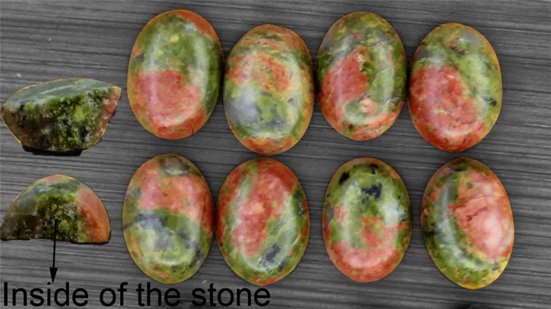 Винтажный овальные разных цветов браслет из натурального камня для женщин