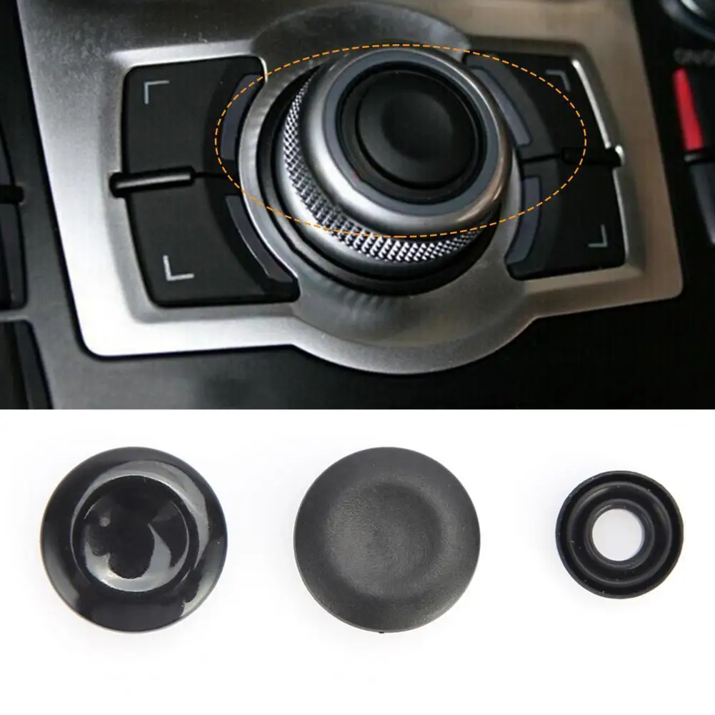 

80% Hot Sales!! 3Pcs/Set Knob Joystick Buttons Small Lightweight Portable 8K0998068A Multi-media System Knob Switch Buttons for