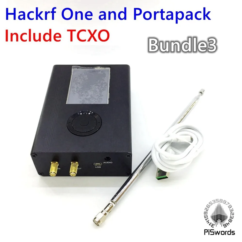 Последний portapack и hackrf один с хаос прошивкой tcxo и металлический чехол
