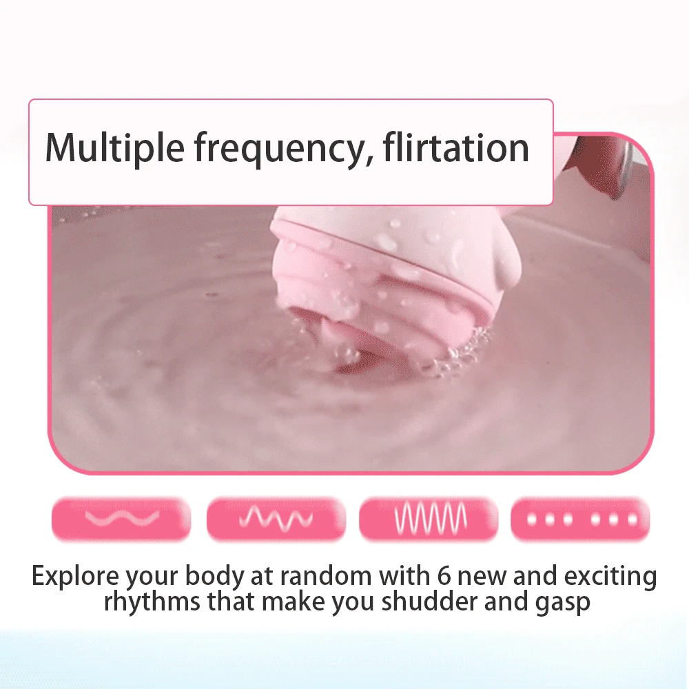 Clitoris Masturbation Device Sexy Aid Female Frequency Conversion Licking Vibrator Wireless Tiaodan | Красота и здоровье