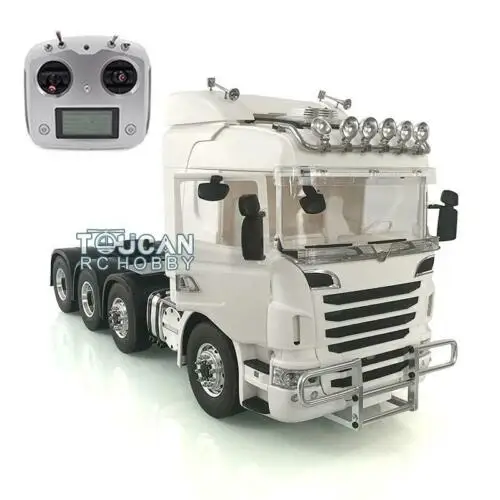 

Металлическое шасси LESU 1/14 8*8 для Hercules Scania RC, Радиоуправляемый трактор, радиоприемник ESC, бампер, звук, Фотогалерея
