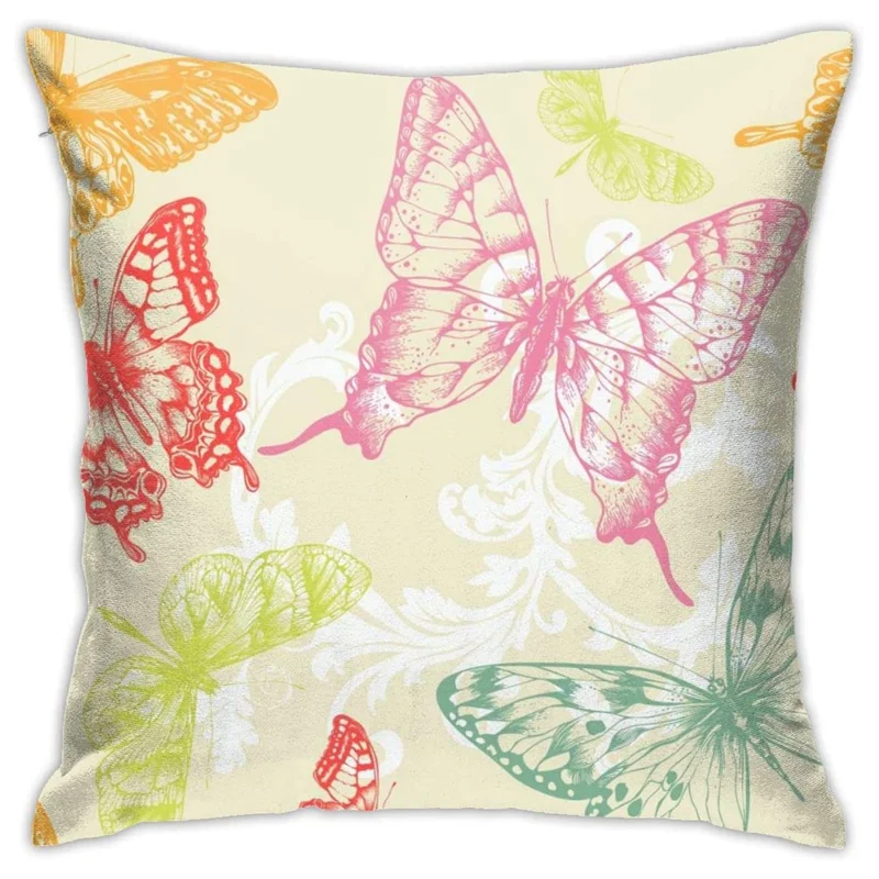 

Pillowcase Cotton polyester cushion cover Pillowcase Sofa Home Decor 18 inches x 18 inches (45 x 45 cm)