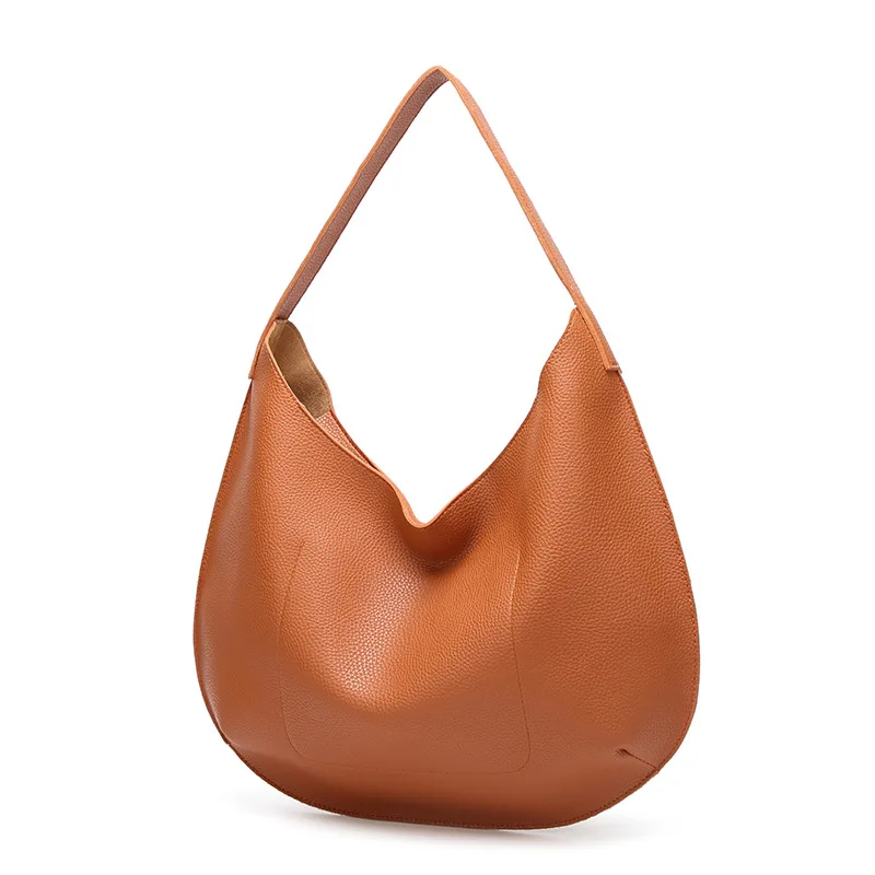 Women Handbag PU Leather Shoulder Bag Female Tote Designer Brand Large Capacity Simple Ladies Shopping Travel Hand | Багаж и сумки