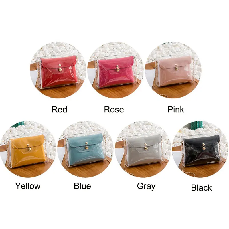 Сумки для женщин 2020 прозрачная цепочка через плечо сумка клатч женский