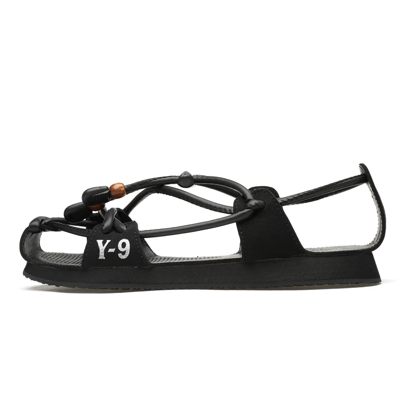 Сандалии мужские с закрытым носком Модные дышащие уличные туфли эластичной