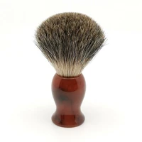 teyo pure badger hair shaving brush of resin handle perfect for wet shave cream beard brush