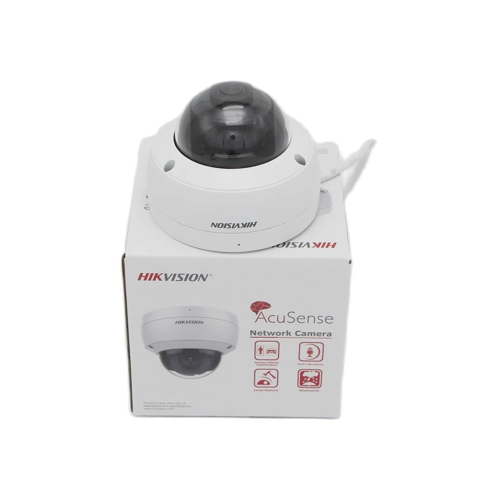8MP 4K Hikvision DS-2CD2183G2-IU more than DS-2CD2183G0-IU WDR Fixed IP IR CCTV POE Dome Network Camera with Build-in Mic | Безопасность