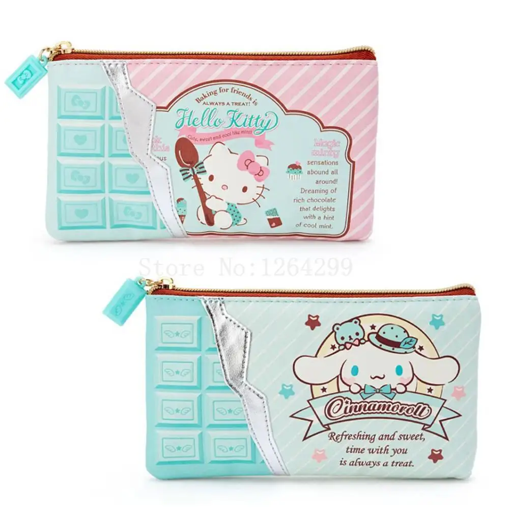 

Мультяшная косметичка для шоколада, собаки, кота, органайзеры для хранения, милый чехол для карандашей, Синяя кожаная косметичка, красивый ч...