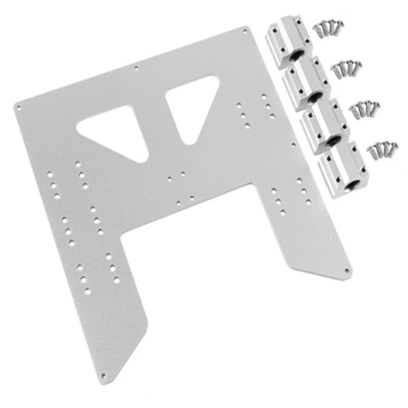 3d принтер обновленный Y каретка анодированная алюминиевая пластина для A8 Горячая