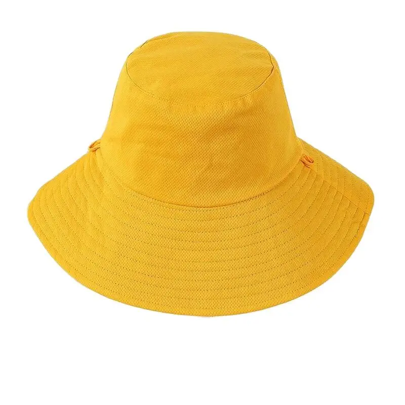 Ведро Шапки Для женщин летнее солнце затенение Элегантная куртка с хлопковой
