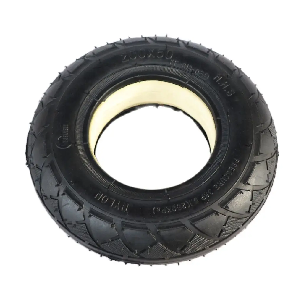 Mobility Scooter Wheelchair Tubeless Tire 200 x 50 (8x2) Solid/Foam Filled 200x50 For Razor E100 E125 E200 Scooter Vapo
