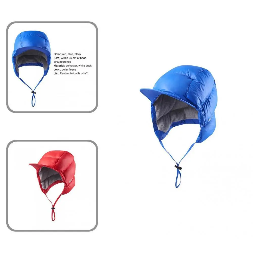 

Water-proof No Stuffiness Skiing Sports Windproof Down Hat for Women