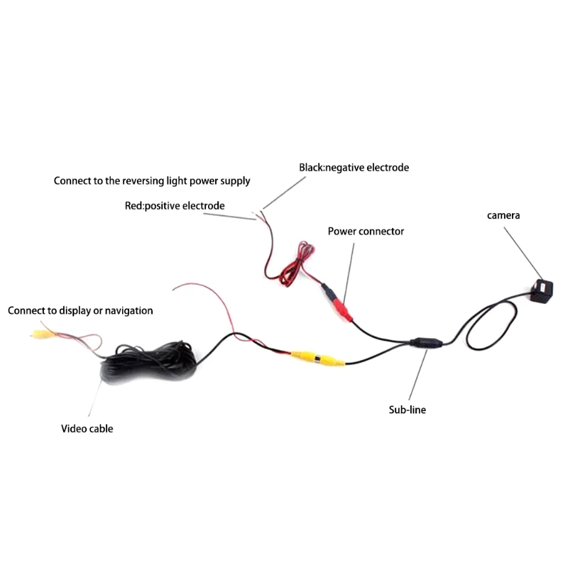 

Car 12LED Infrared Sensor Light Night Vision Rear View Camera 170 Degree Wide Angle Waterproof Universal Backup Camera