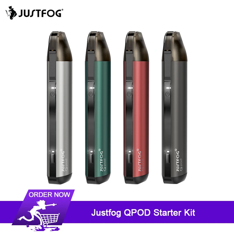 В наличии! Justfog Qpod стартовый набор 1 9 мл Pod картридж 900 мАч электронная сигарета