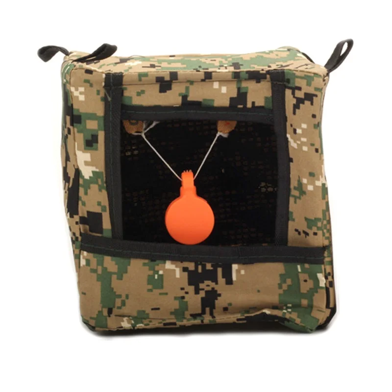 

Hunting Foldable Slingshot Target Box Cloth Recycle Shooting Archery Hunting Catapult Case Holder New Arrival