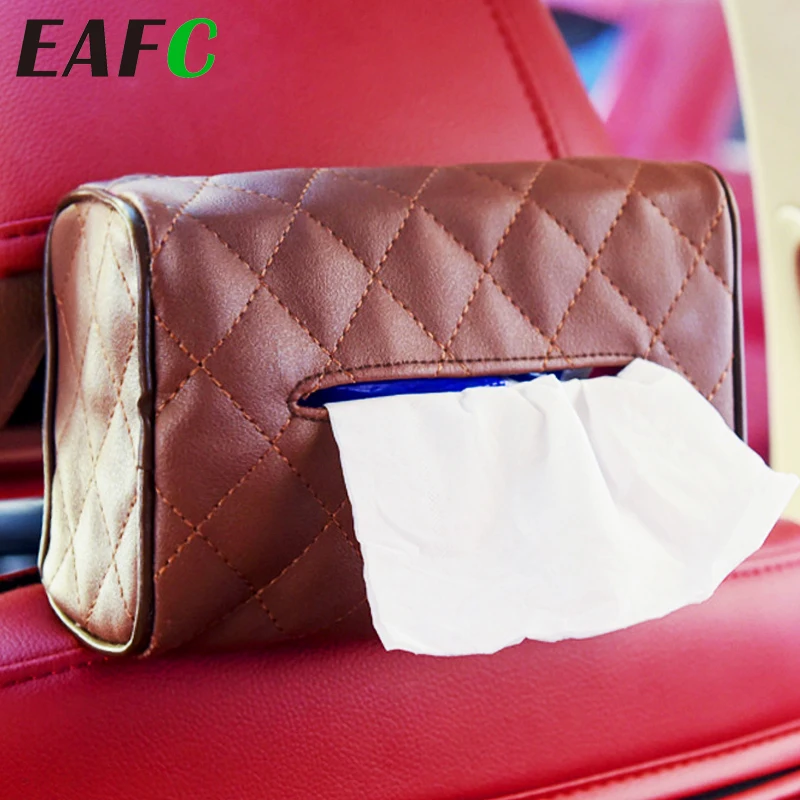 Универсальный автомобильный контейнер для салфеток складной на заднее сиденье