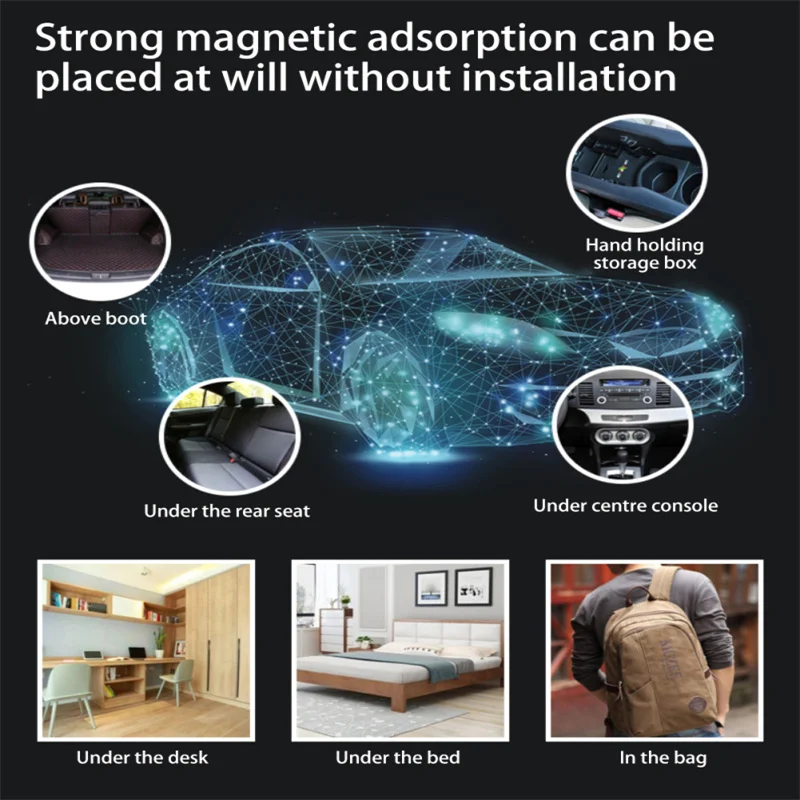 Smart Car GPS Tracker 4G Wireless WIFI Beidou Satellite Vehicle-mounted Realtime Tracking Monitor Anti Lost Burglar Alarm Device |