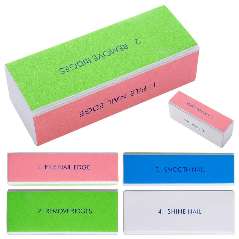 Профессиональная пилка для ногтей инструменты маникюра шлифовальный лак буфер