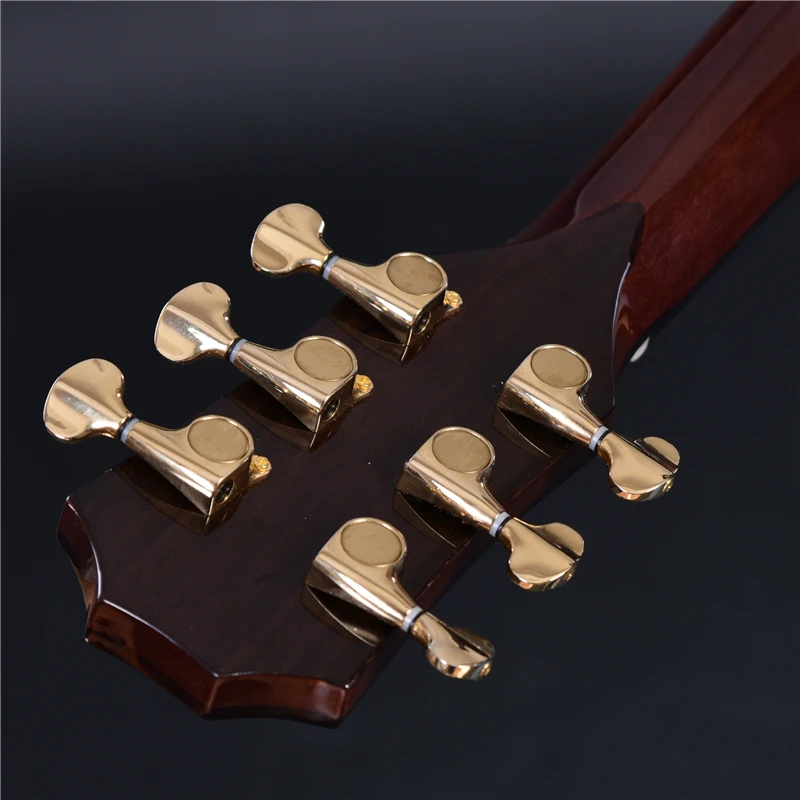 Акустическая гитара из массива дерева отверстие для рук эбенового 914| |