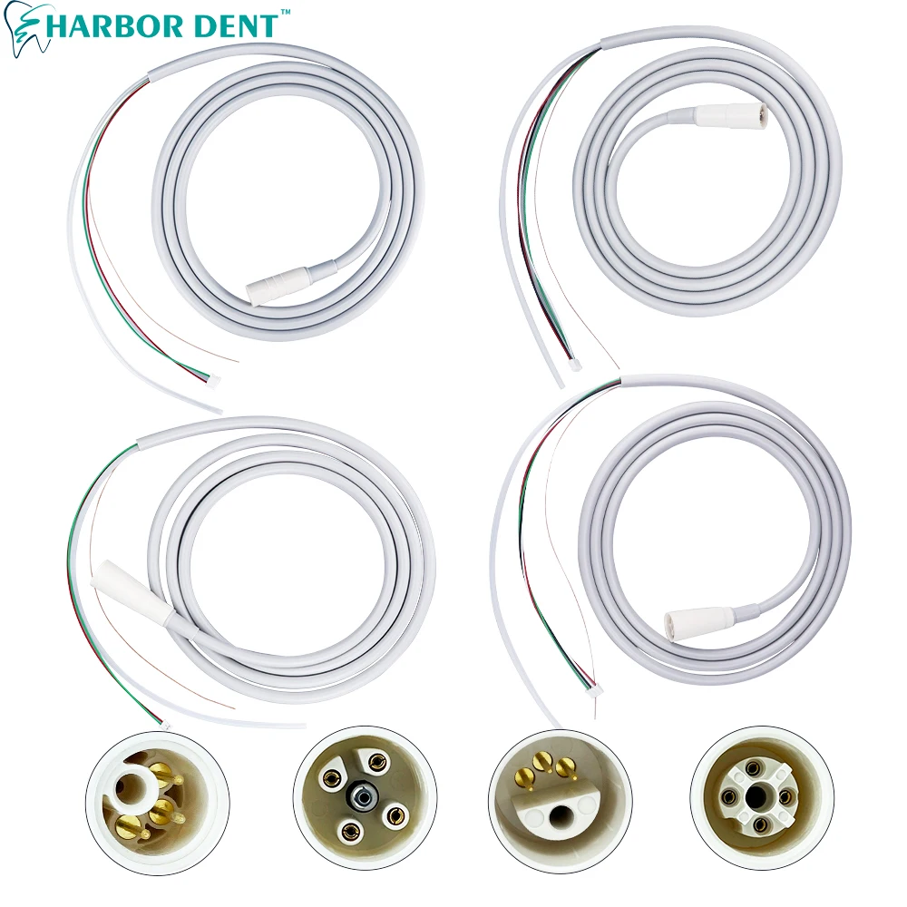 1Pc Dental Ultrasonic Scaler Cable Pipe Hose Fit DTE Satelec EMS Woodpecker Plug-in Dental Scaler Detachable Cable Tube