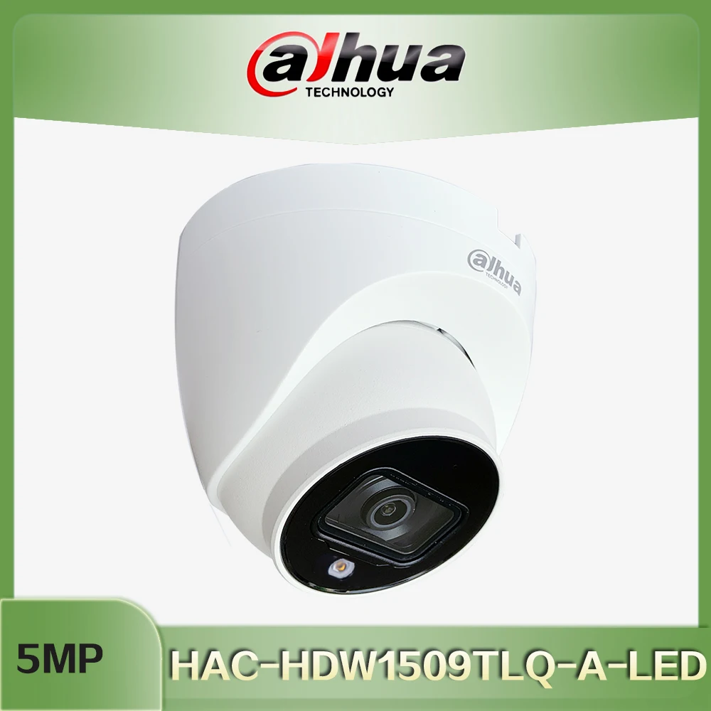 Dahua HAC-HDW1509TLQ-A-LED 5MP полноцветная HDCVI быстрая установка Встроенный микрофон