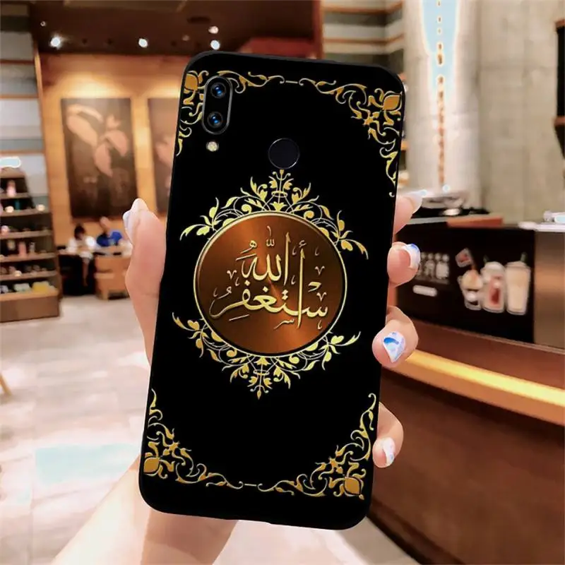 

Islamic text pattern Phone Case For Xiaomi Redmi note 7 8 9 t max3 s 10 pro lite funda cover coque shell