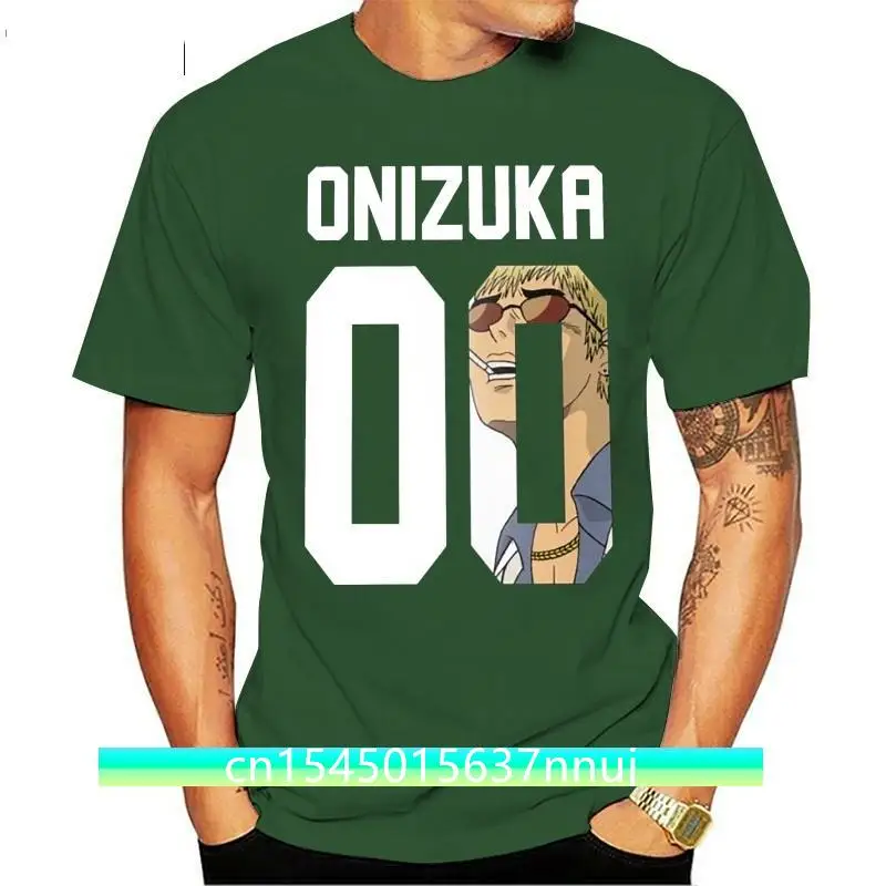 

t shirt Gto Great Teacher Onizuka t shirt Men's Quality Picture Cotton Tee Organic Custom S-6XL Big Size tee shirt