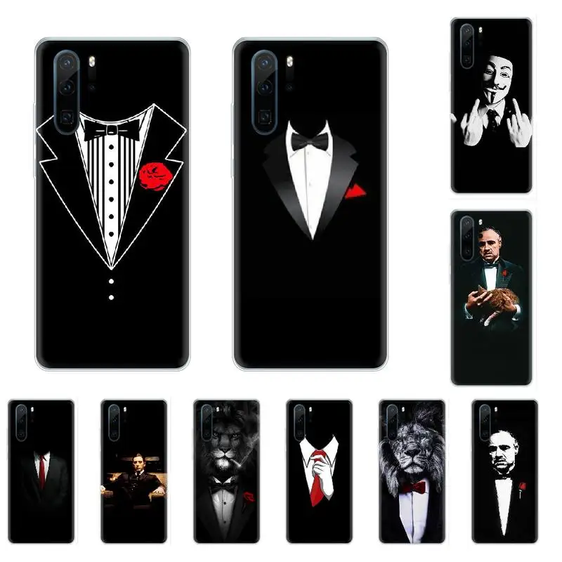 Костюм рубашка человек Лев Джокер чехол для телефона Huawei P8 P9 P10 P20 P30 Pro Lite smart Z 2017 2019