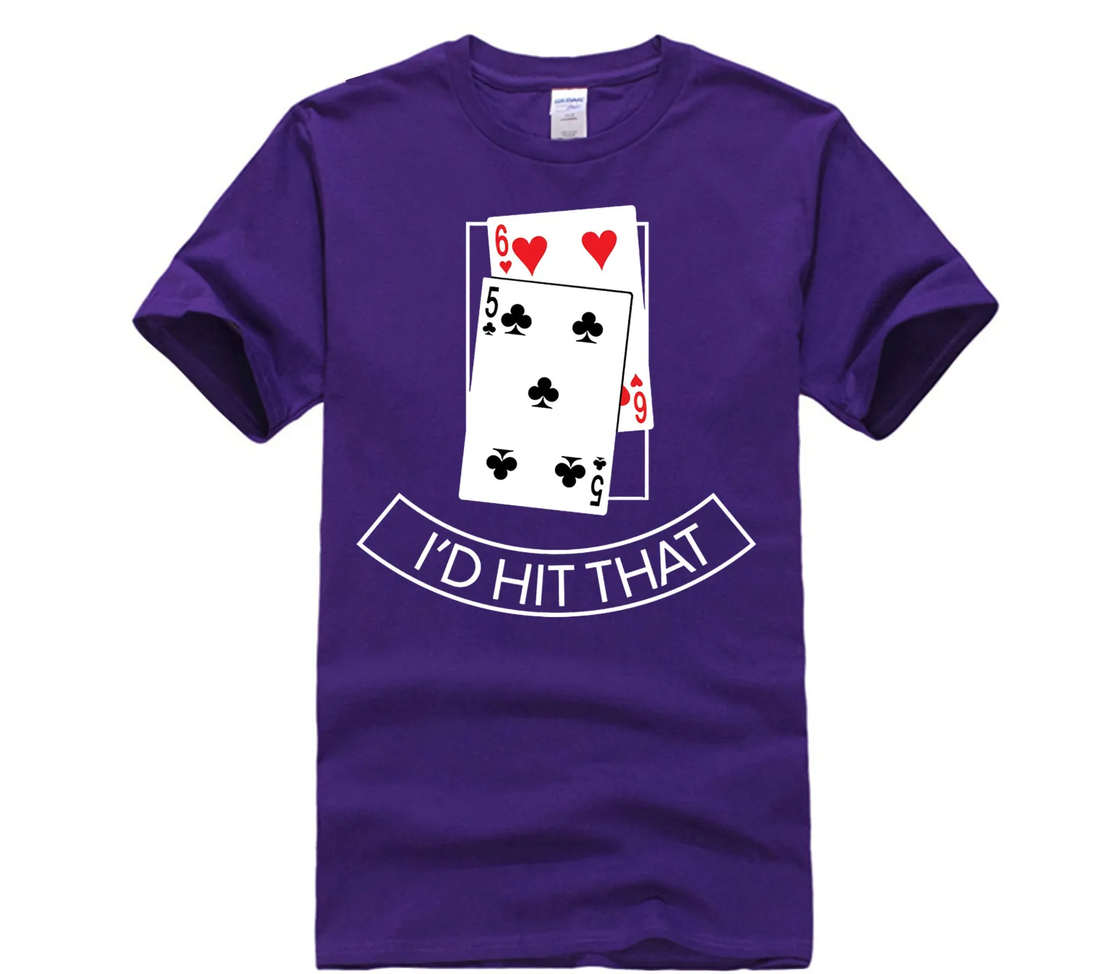 

Summer men's t-shirt I'd Hit That New 2019 Summer Style Casual Wear Hot men's fun casual print T-shirt