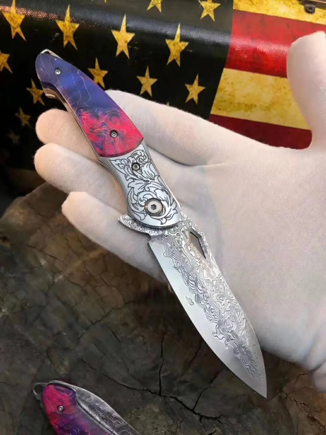 Бадди Складной нож Тактический нож для выживания охотничий кемпинг Edc высокая твердость Дамасская сталь Военный нож для выживания на открытом воздухе