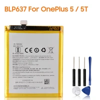 yelping blp637 phone battery for oneplus 5 5t one plus 15 15t with free tools 3300mah