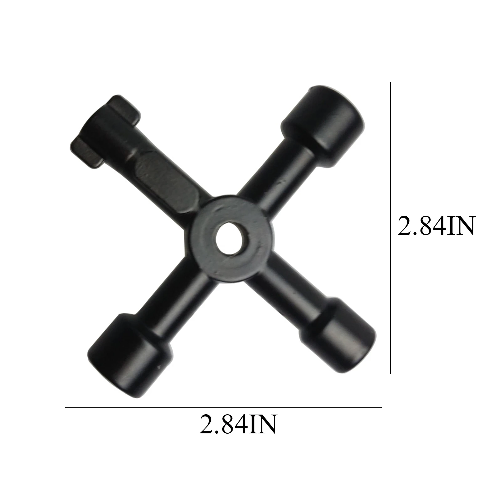 

Four-in-one Wrench Elevator Electric Control Cabinet Triangle Key Wrench Multi-function Cross-shaped Square Hole Key Wrench