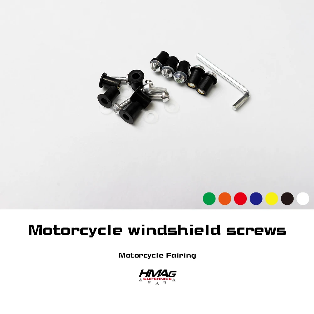 Винты для лобового стекла мотоцикла болты Обтекатели крепления Honda CBR 600 F4i CBR1000RR