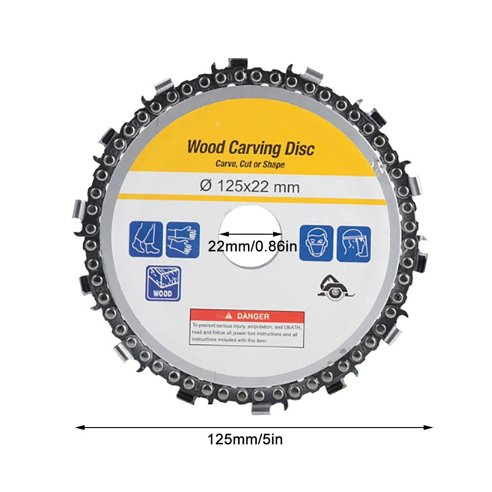 

5 Inches Grinding Disc 14 Gear Circular Saw Blade Rotary Dremel Metal Cutter Power Tool Wood Cutting Discs Drill Mandrel Cutoff