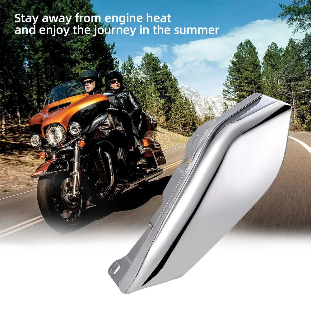 Дефлекторы воздуха средней рамы для Touring Electra Glide Road King Street Glide FLHX Electra Glide 2009 10 11 12 13 14 15
